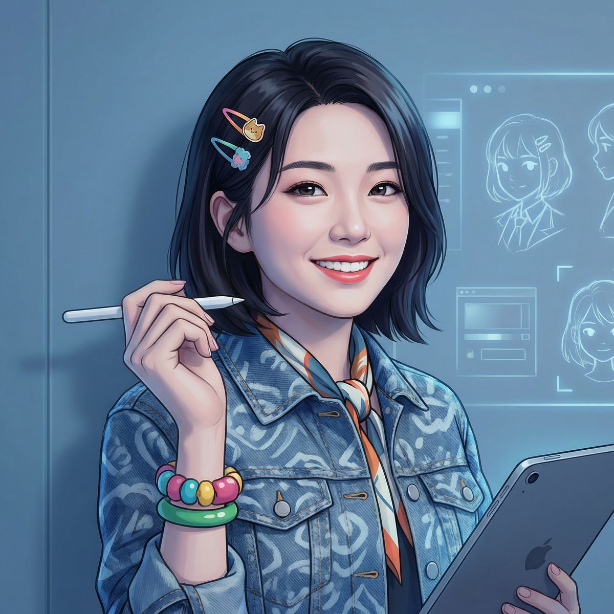 茄子视频原画师-林小雨